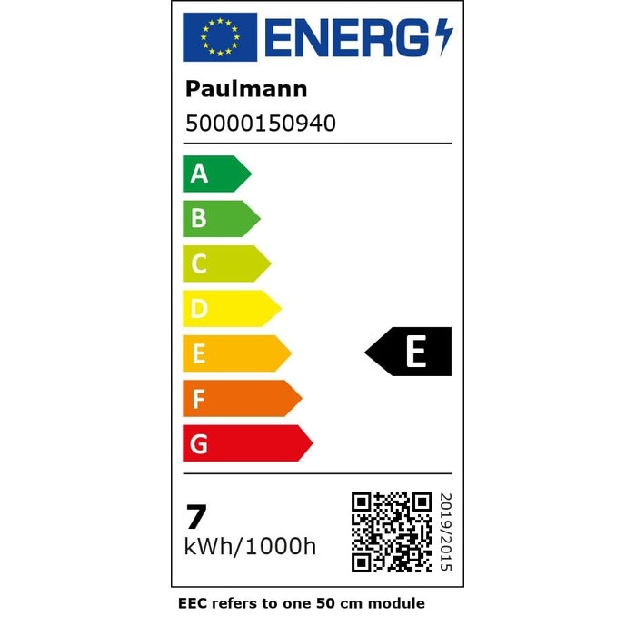 Світлодіодна стрічка Paulmann Strip Gold P75 78451 EEK E (A - G) 24V 10000мм нейтральна біла