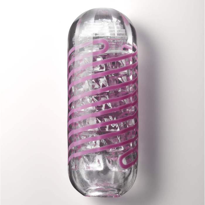 Стандартний мастурбатор у формі чаші рожевий, 38 г, 06 Brick Spiral Pleasure