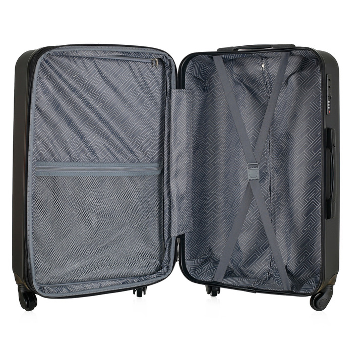 Валіза Semi Line 24' (M) Black (T5925-2)