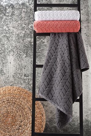 Набір розкішних жакардових рушників BAGNO MILANO 100 турецька бавовна Швидковисихаючий без ГМО Ультра м'який плюш і поглинач Розкі