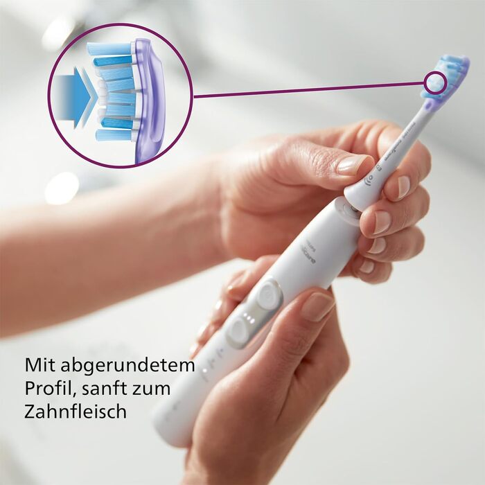 Насадки для зубної щітки Philips Sonicare Original G3 Premium Gum Care Standard - 4 упаковки білого кольору (модель HX9054/17) 4 шт. и