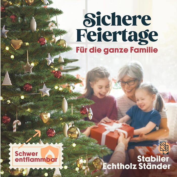 Штучна ялинка преміум-класу 180 см PURE LIVING INTERIOR DESIGN