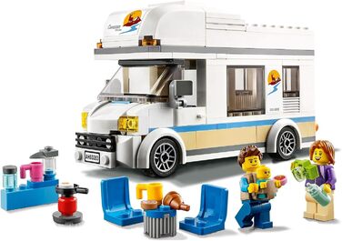 Конструктор LEGO City 60283, Дім на колесах для відпочинку, 190 деталей