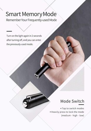 Ліхтарик K3R 350 люмен з USB-C, включаючи акумулятор Nextorch ємністю 320 мАг, 3R -