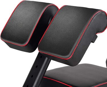 Складана силова лава soges з розкладною розкішною опорою для ніг для тренування м&39язів живота та спини, багатофункціональні силові лави для домашніх силових тренувань, PSBB004-1