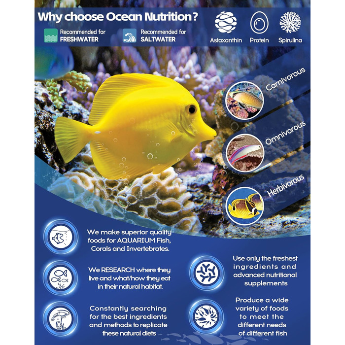 Пелети Ocean Nutrition Formula Two Marine Pellets Soft Moisture з низьким вмістом білка, маленькі, 200 г