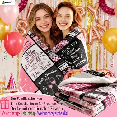 Подарунки для дівчини, м&39які ковдри, подарунки для найкращої подруги, подарунок на день народження дівчини, подарунки для жінок, дівчини, сестри на Різдво, день народження, ковдра-обіймач (Рожевий B, 200x150 см), подарунки для дівчини 150x200 см