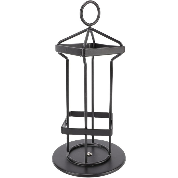 Органайзер для чайних пакетиків Matybobe, 2 рівні, 8 кошиків, обертовий кухонний стелаж для зберігання (8 кошиків) чорний 8 кошиків