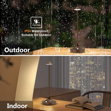 Світлодіодна акумуляторна настільна лампа Акумуляторний набір з 2 шт. , сучасна алюмінієва акумуляторна настільна лампа з можливіс