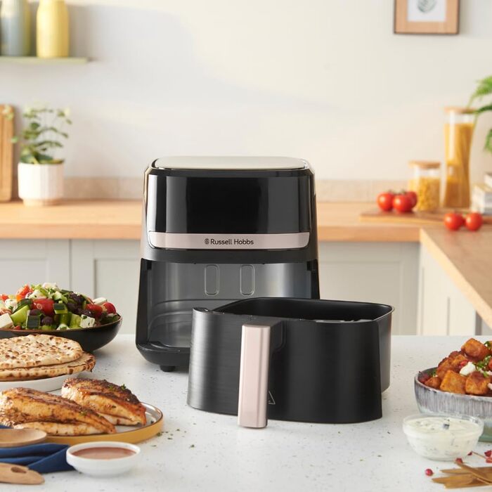 Аерофритюрниця Russell Hobbs Satisfry Rapid Air Fryer, 4,3 л, чорна