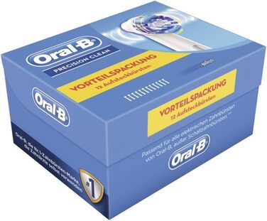 Щітки Braun Oral-B PrecClean 12 шт. 12 шт. (1 шт. в упаковці)