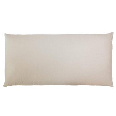 Подушка GIRAFFENLAND з органічного лушпиння спельти 40x80 см, органічний перкаль органічний наповнювач додаткова внутрішня подушка Нефарбована та невибілена Подушка для сну, подушка для голови 40x80 см плюс