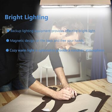 Елегантний кемпінговий ліхтар з акумулятором 6000 мАг, кемпінговий ліхтар з магнітом, робочий ліхтар з 4 режимами, ліхтар для майстерні на 192 світлодіоди, кемпінговий ліхтар з USB-зарядкою для риболовлі, кемпінгу, використання в приміщенні та на відкрито