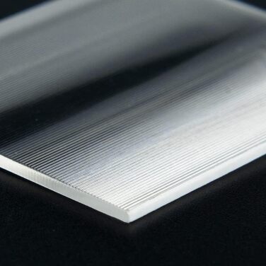 Мм оптична лінійна лінза Френеля PMMA фокусна відстань 150 мм проектор площина лупа концентратор сонячної енергії, 187*50