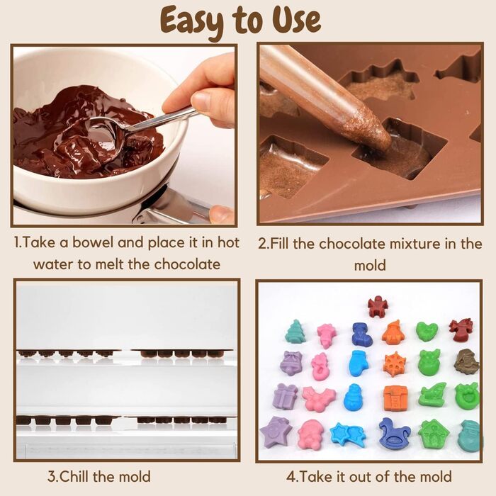 Різдвяна силіконова форма для випічки PTaizjjz