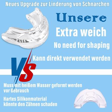 Пробка від хропіння проти хропіння-2 шт. и Пробка від хропіння проти хропіння Ефективна шина від хропіння проти хропіння Багатоцільовий запобіжник хропіння для чоловіків і жінок (готовий до використання) Прозорий
