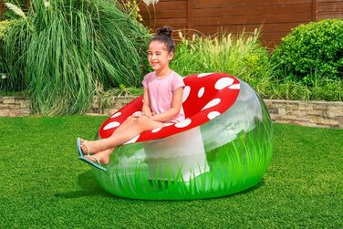 Надувний сидіння Bestway Mighty Mushroom 112 x 112 x 66 см