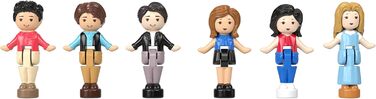 Коробка Polly Pocket Friends - кавова чашка Central Perk, 6 головних героїв, 9 аксесуарів, 3 локації Friends, преміальна упаковка,