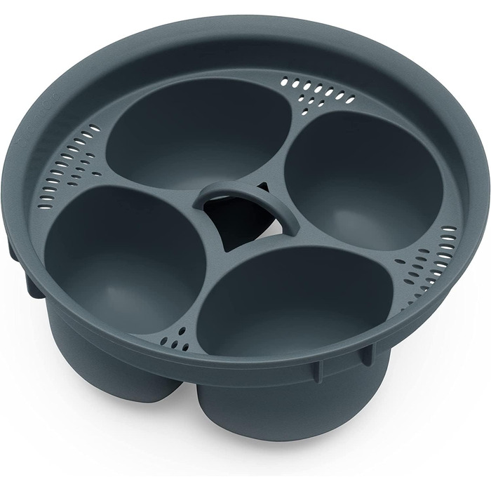 Яйцеварка CucinaOra 4 яйця Котел для яєць steamEGGS - Аксесуари Thermomix TM6 - Thermomix TM5 TM31 - Аксесуари для Thermomix Vorwerk - Thermomix TM6 Аксесуари - Браконьєри для яєць - Termomix Аксесуари TM6/TM5/TM31