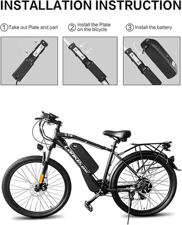 Монтажна пластина (тримач) для корпусу акумулятора електровелосипеда Hailong / Polly