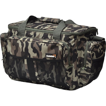 Велика утеплена сумка для риболовлі Carp Bag Camouflage