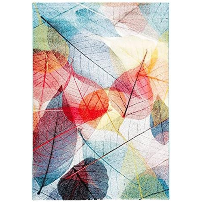 Дизайнерський килим Pergamon Faro Tropical Colorful Leaves в 5 розмірах 160х230 см