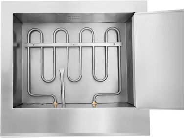 Електрична фритюрниця Royal Catering RCBG-18STHB 18л Gastro 3.200 Вт - зливний кран - нержавіюча сталь