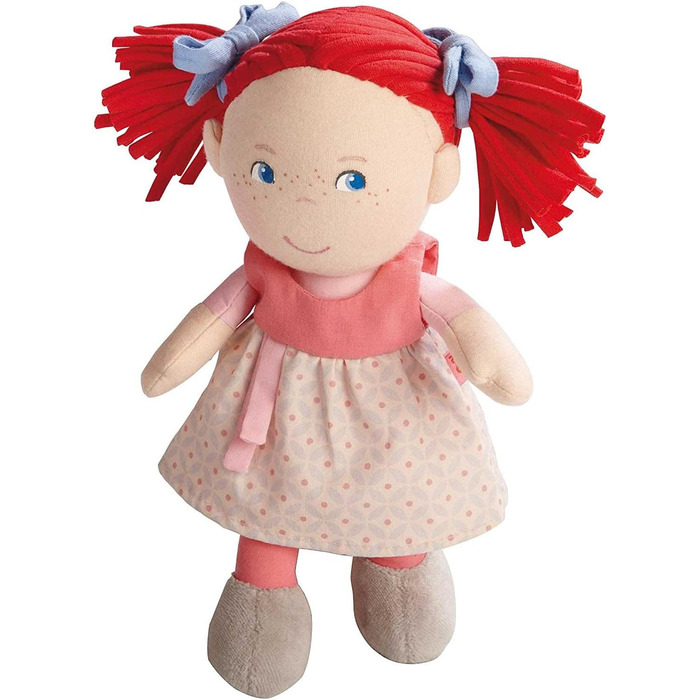 М&39яка ганчіркова лялька Doll Mirli, для дітей від 6 місяців для гри, обіймів і комфорту, подарунок на народження та хрещення, по