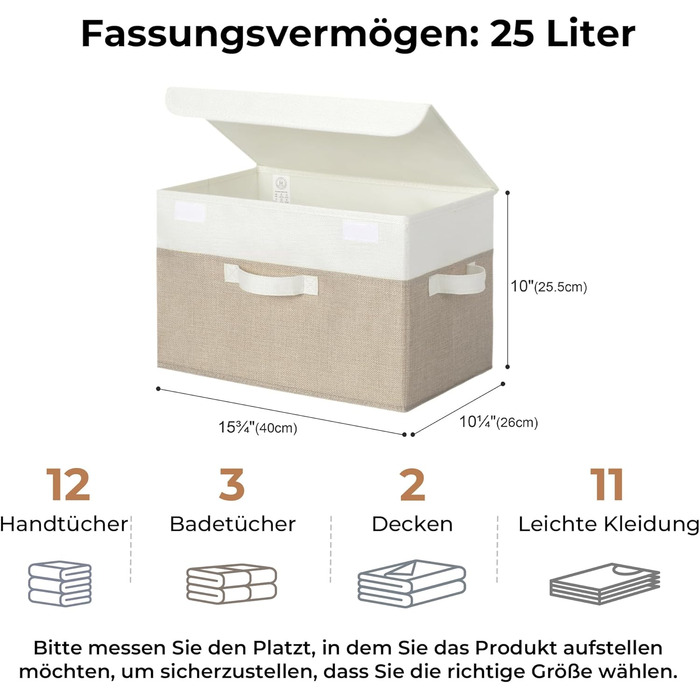 БАБУСЯ КАЖЕ Комплект складних коробок для зберігання та коробок для гардеробу