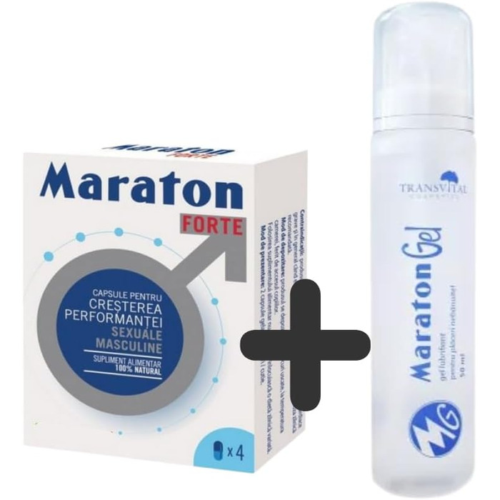 Гель-лубрикант Maraton, Complex Forte для чоловіків, лубриканти на водній основі для тривалого ефекту, 50 мл
