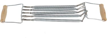 Еспандер для грудей, еспандер для грудей з дерев&39яною ручкою та високою еластичністю, знімний пружинний проявник, домашнє тренування м&39язів