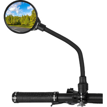 Велосипедне дзеркало WESTGIRL, регульоване та поворотне на 360, опукле HD ширококутне дзеркало заднього виду для керма, ударостійке безпечне велосипедне дзеркало універсальне для гірського велосипеда, шосейного велосипеда, електровелосипеда, A () Велосипедне дзеркало WESTGIRL, регульоване та поворотне на 360, опукле HD ширококутне дзеркало заднього виду для керма, ударостійке безпечне велосипедне дзеркало універсальне для гірського велосипеда, шосейного велосипеда, електровелосипеда, A ()