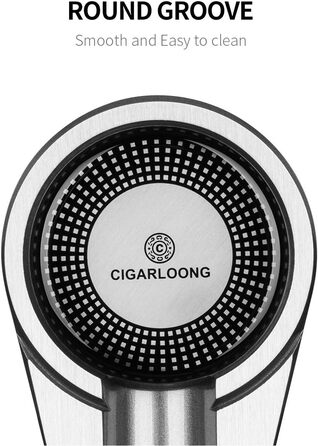 Попільничка для сигар CIGARLOONG з канавкою для тераси/зовнішнього/внутрішнього використання срібло