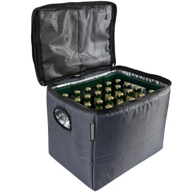 Сумка-холодильник для пивних ящиків - Складана, ізольована термосумка для пива - Легка та міцна - Ідеально підходить для барбекю, вечірок, фестивалів та кемпінгу