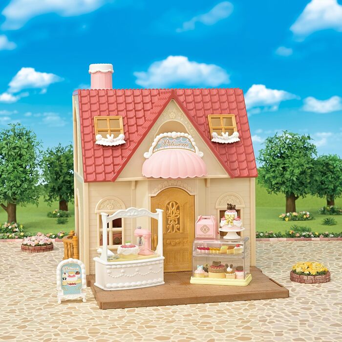 Набір Sylvanian Families 5807 Кондитерська для стартового будинку доповнення з функціональною духовкою та аксесуарами, іграшка для дітей від 3 років