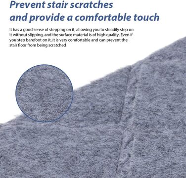 Сходинки, 15 шт. , протиковзкі килимки для сходів, 55 см x 19 см, самоклеючі килимки для сходів, килимок для сходів для дітей, людей похилого віку та домашніх тварин (світло-сірий)