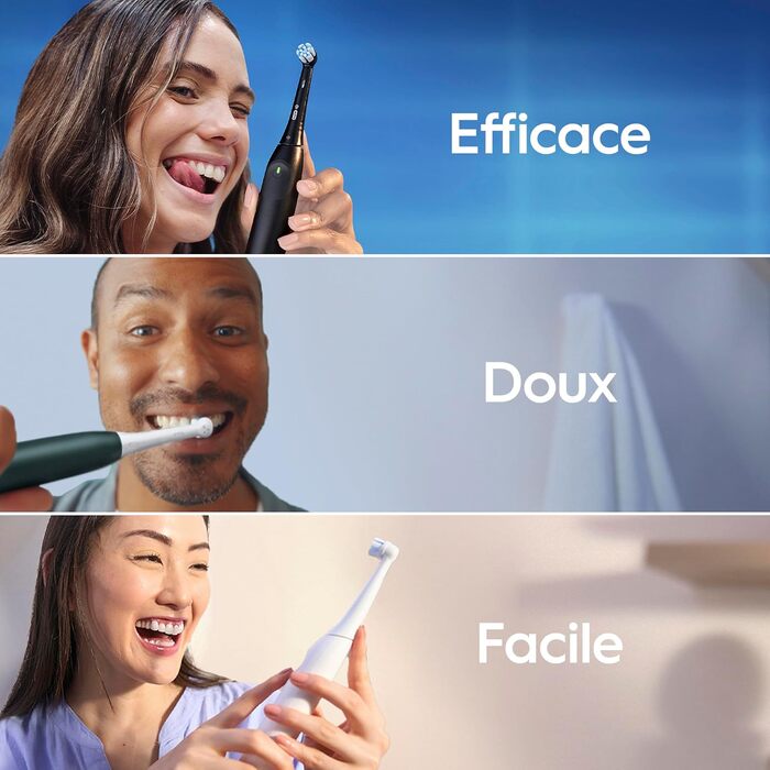 Звукова зубна щітка Oral-B iO 2, зелена, з 1 змінною насадкою, дорожнім футляром та щіткою для чищення язика