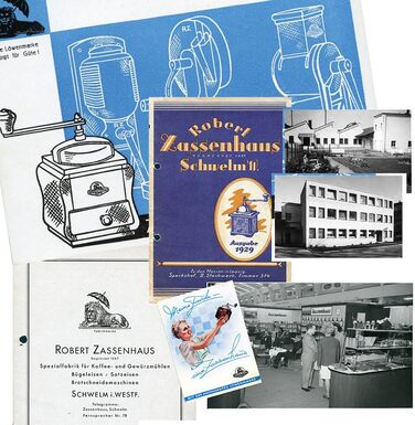 Ручна кавомолка Zassenhaus BRASILIA букове червоне дерево 12 x 12,5 x 20 см для помелу кавових зерен плавне регулювання помелу з о