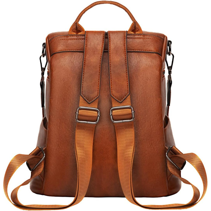 Рюкзак жіночий невеликий проти крадіжки з пу шкіряна сумка через плече сумочка міський рюкзак для жінок дівчат елегантний для подо