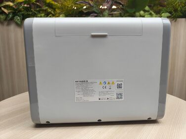 Портативна електростанція EHOM EP1650, сонячний генератор 1024 Втгод LiFePO4 з 3 виходами змінного струму * 1650 Вт (пікова потужність 2700 Вт), 2 портами USB-C * 100 Вт, сонячна зарядка 400 Вт, ультратиха, аварійне живлення для дому, подорожей, кемпінгу 