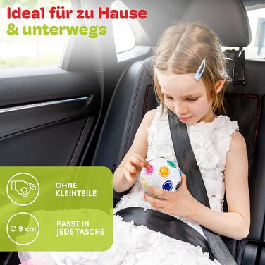 Райдужна куля з 19 кульками - великі ігри на спритність для дітей від 6 років. 3D Puzzle Ball Захоплююча гра-головоломка для дівча