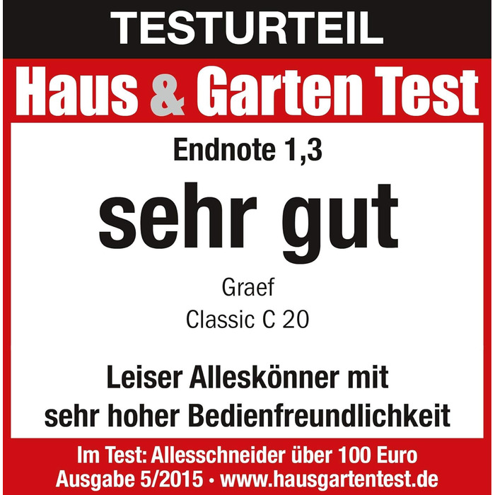 Слайсер для їжі Graef Classic C20 Single