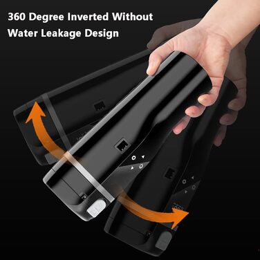 Дорожній чайник Baceyong 24V/12V для автомобіля/вантажівки, портативний електричний автомобільний термос-глечик для подорожей