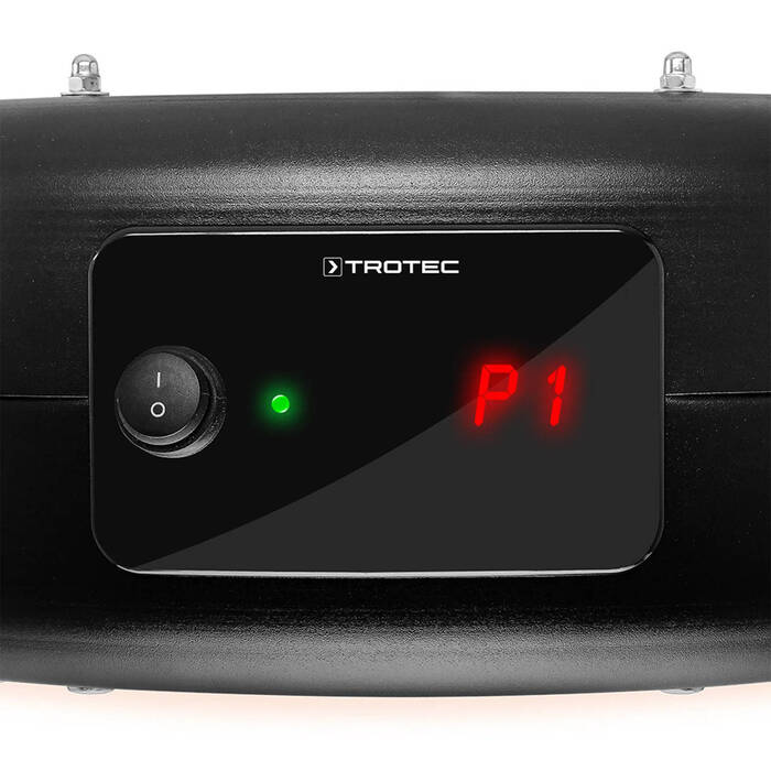 Обігрівач інфрачервоний Trotec IR 1550 SC 1500W + LED Black (1410003812)