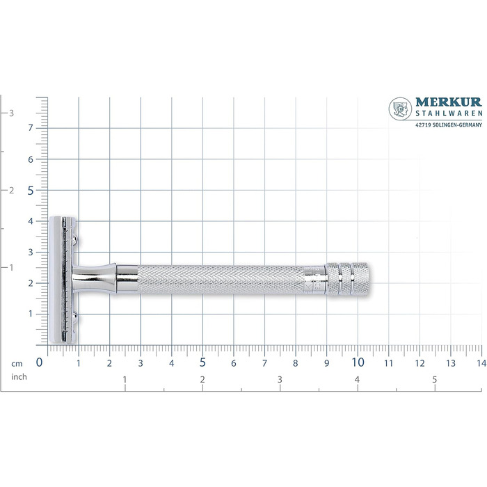 Безпечна бритва Merkur 23C Срібло