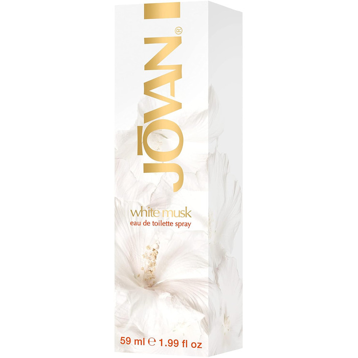 Жіноча туалетна вода Jovan White Musk 59 мл, 1 упаковка (1 x 59 мл) 59 мл (1 упаковка)
