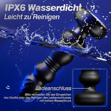 Анальний вібратор для стимуляції простати для чоловіків з 10 функціями тяги Вібраційні вібраційні набори Анальні вібратори Анальна пробка Фалоімітатор Анальна пробка Секс-іграшка для чоловіків і жінок Пари Анальні намистини Анальна секс-іграшка Анальний ф