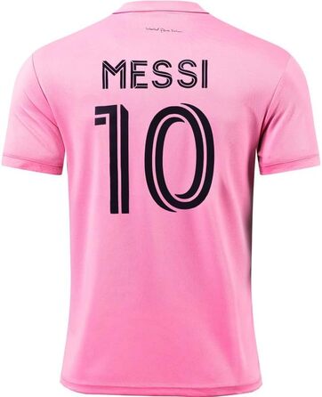 Подарунковий набір дитячої футбольної майки та шортів Miami 2023/2024 10, домашня форма, дитячі розміри, рожевий 26/152 (8-9 років)