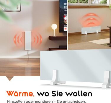 Інфрачервоний обігрівач для видалення цвілі - для ванної кімнати, стін та підлоги 70 Вт Інфрачервоний обігрівач проти цвілі Електричний настінний обігрівач Модульна розширювана нагрівальна панель проти цвілі з гнучким настінним кріпленням PIGO