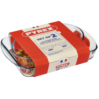 Набір форм для запікання Pyrex, 2 предмети (7092332)